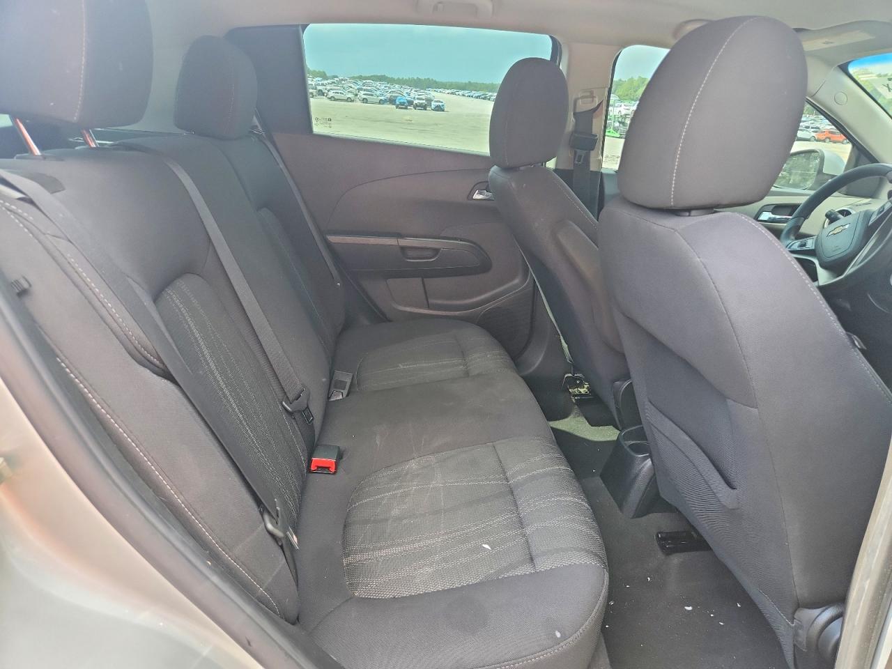 2014 Chevrolet Sonic Lt Silver vin: 1G1JC6SH0E4136722