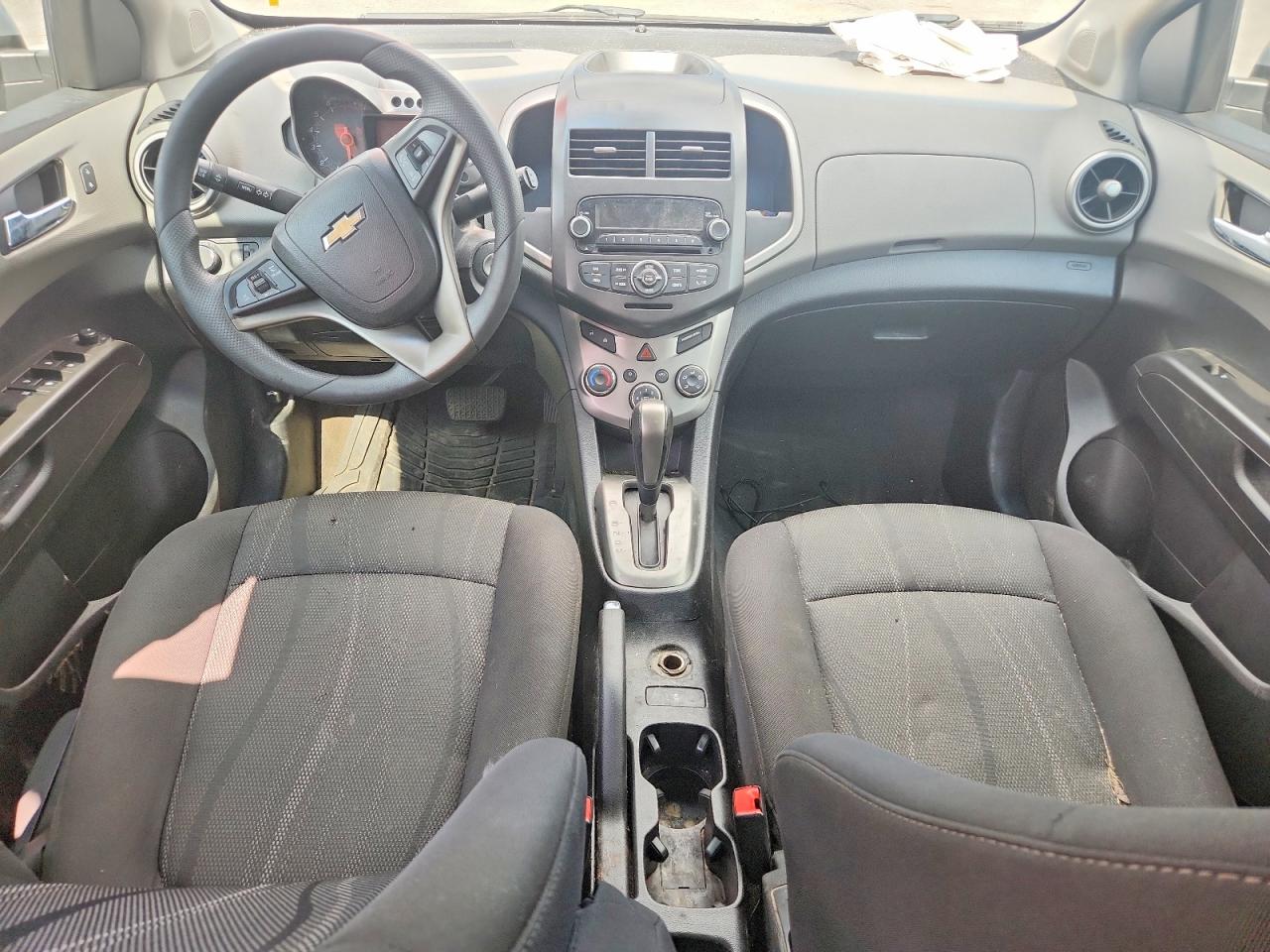 2014 Chevrolet Sonic Lt Silver vin: 1G1JC6SH0E4136722