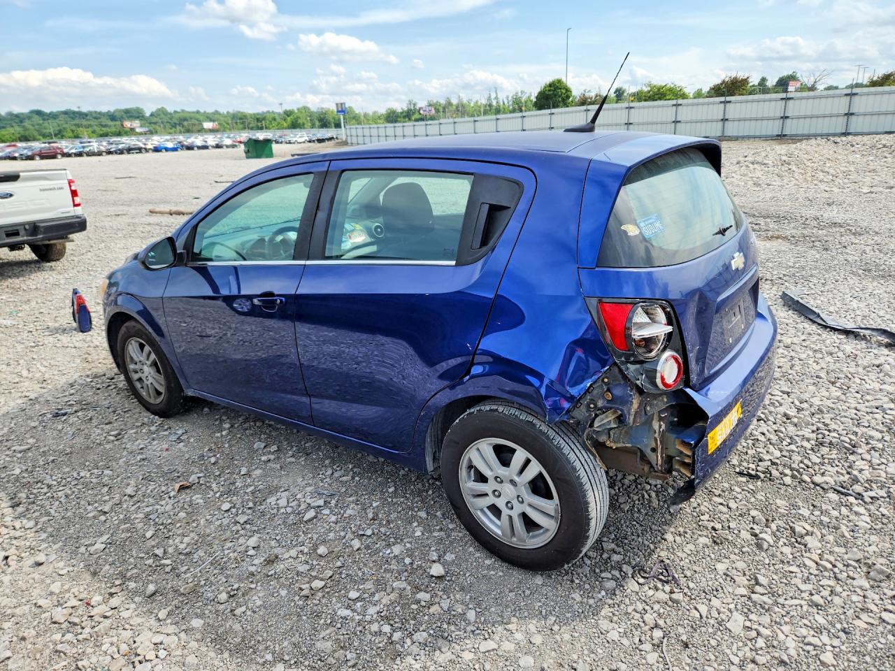 2014 Chevrolet Sonic Lt Blue vin: 1G1JC6SH0E4179764