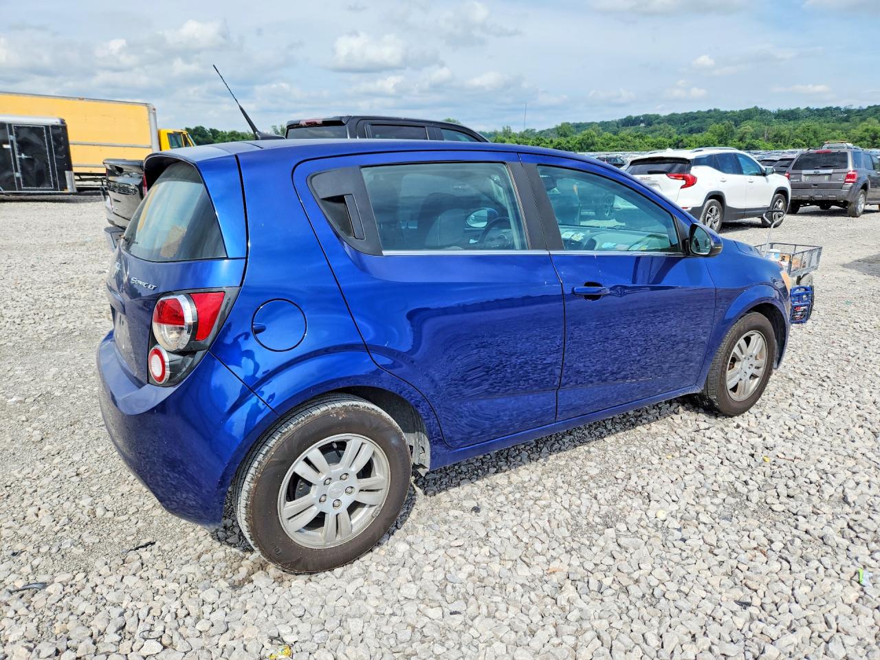 2014 Chevrolet Sonic Lt Blue vin: 1G1JC6SH0E4179764
