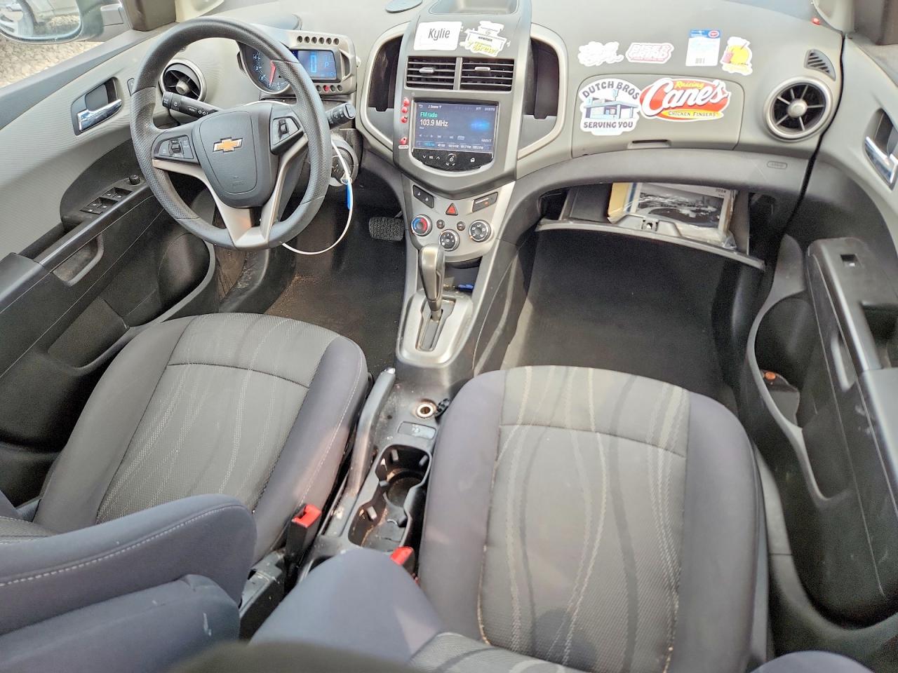 2014 Chevrolet Sonic Lt Blue vin: 1G1JC6SH0E4179764