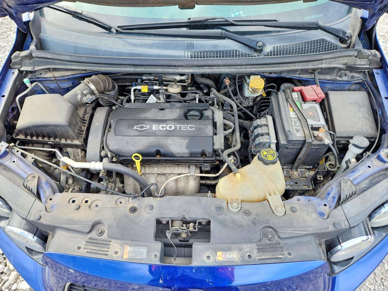 2014 Chevrolet Sonic Lt Blue vin: 1G1JC6SH0E4179764