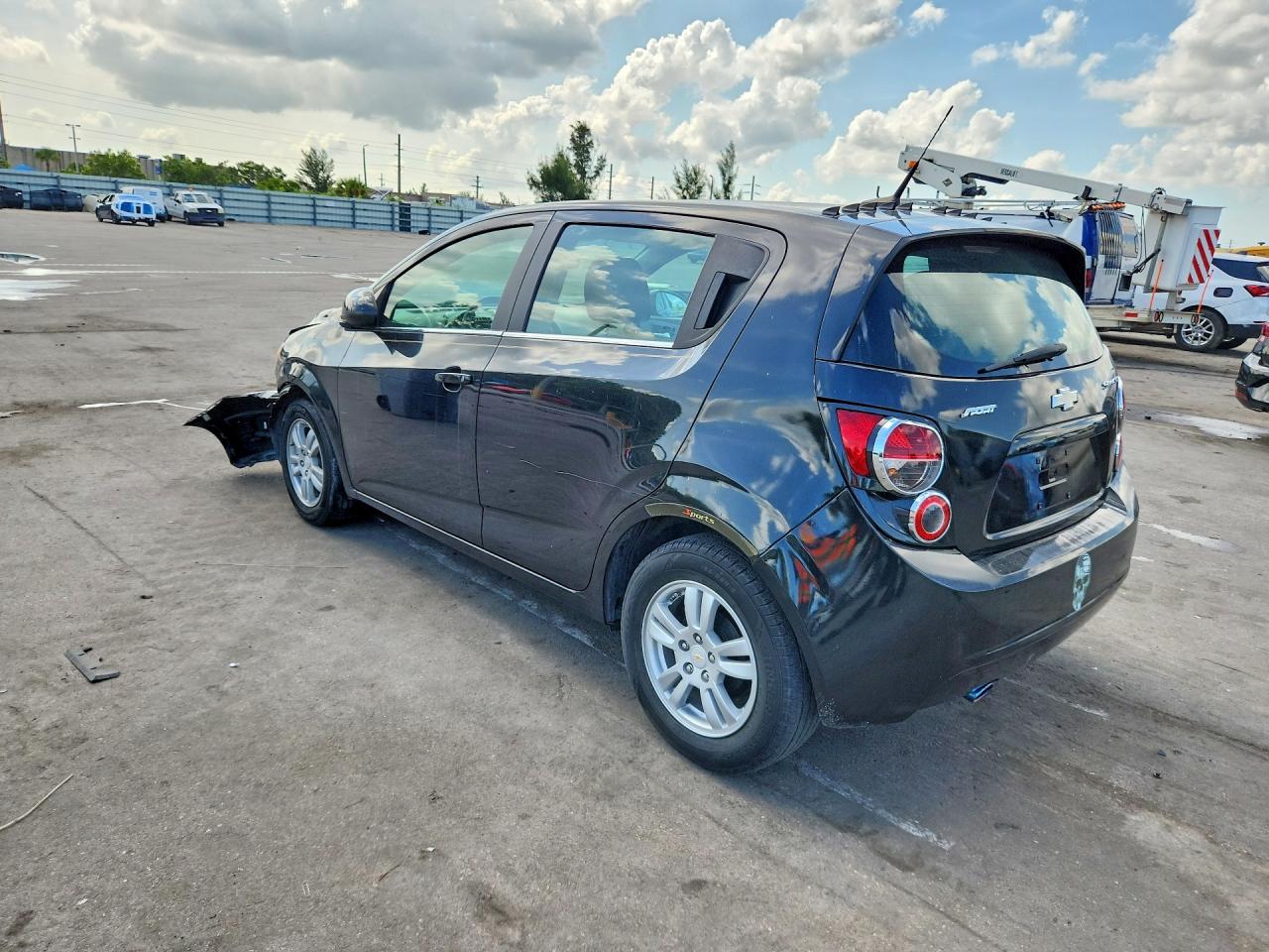 2014 Chevrolet Sonic Lt Black vin: 1G1JC6SH0E4186682