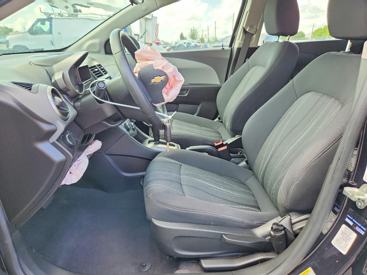 2014 Chevrolet Sonic Lt Black vin: 1G1JC6SH0E4186682