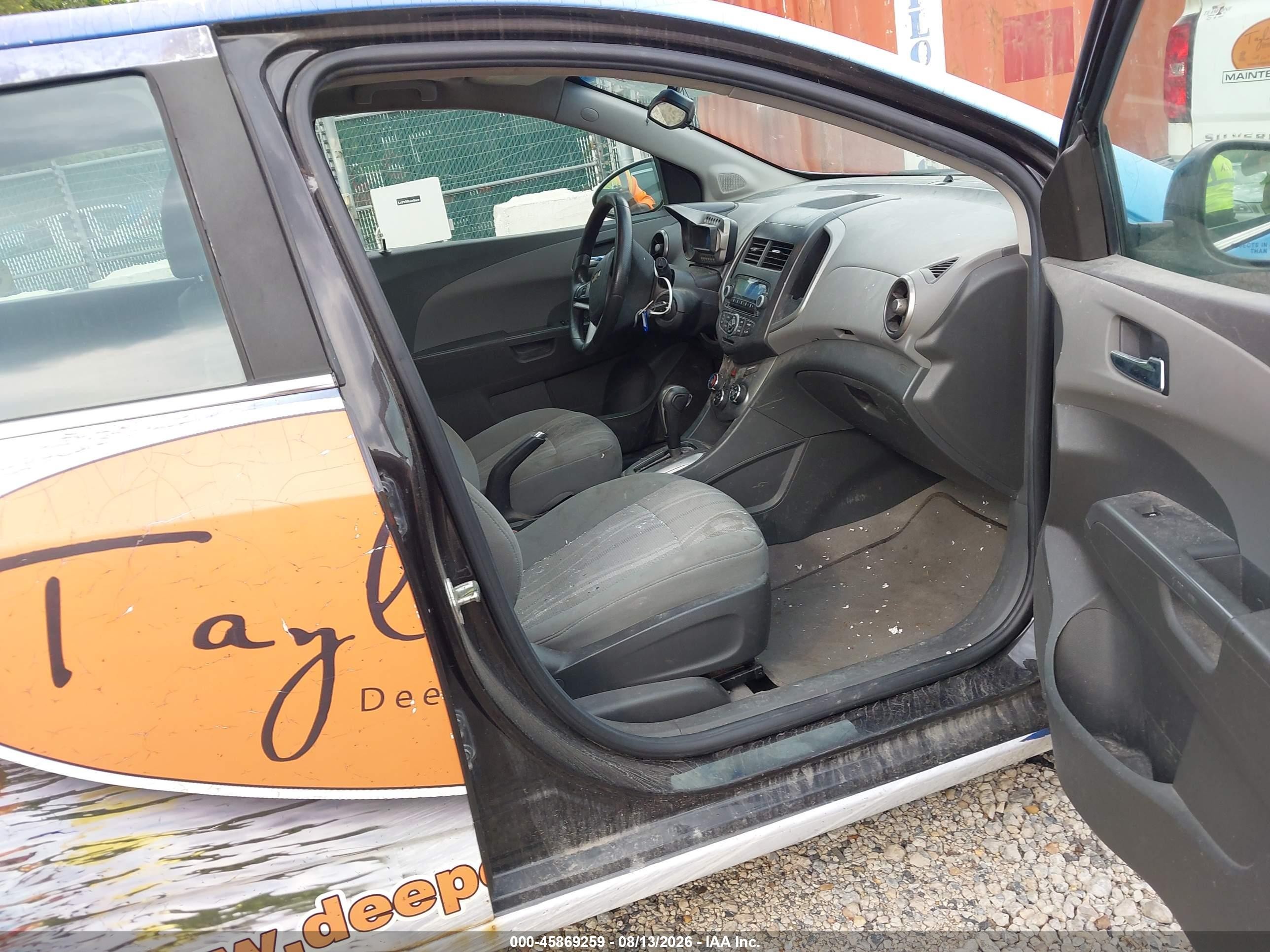2015 Chevrolet Sonic Lt Auto Blue vin: 1G1JC6SH0F4123860