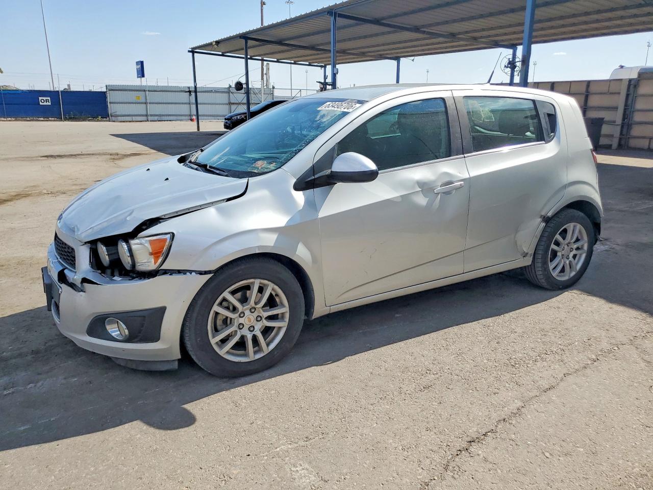 2012 Chevrolet Sonic Lt Серебряный vin: 1G1JC6SH1C4174943