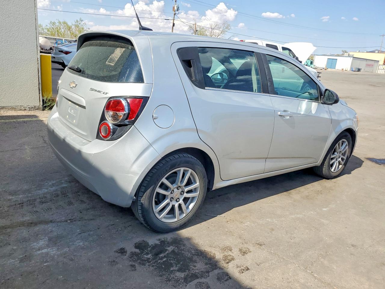 2012 Chevrolet Sonic Lt Серебряный vin: 1G1JC6SH1C4174943