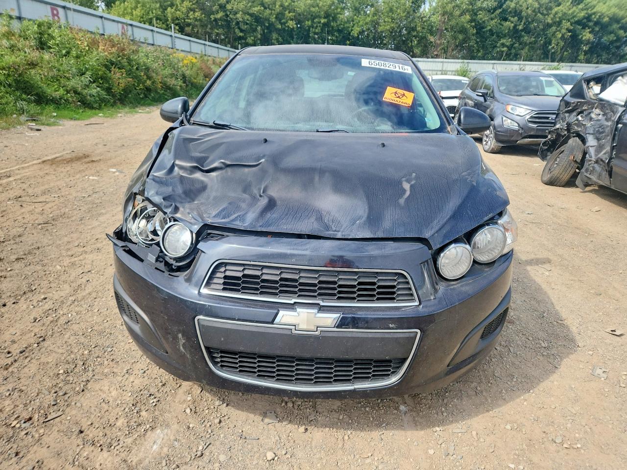 2013 Chevrolet Sonic Lt Black vin: 1G1JC6SH1D4180923