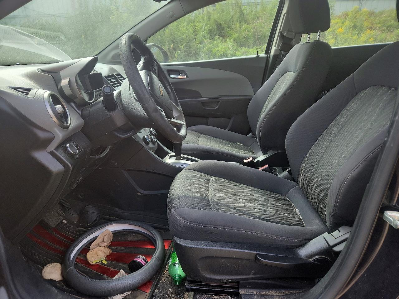 2013 Chevrolet Sonic Lt Black vin: 1G1JC6SH1D4180923