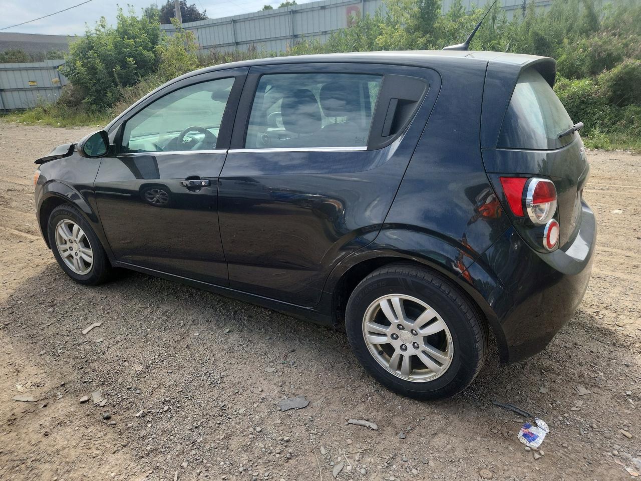 2013 Chevrolet Sonic Lt Black vin: 1G1JC6SH1D4180923