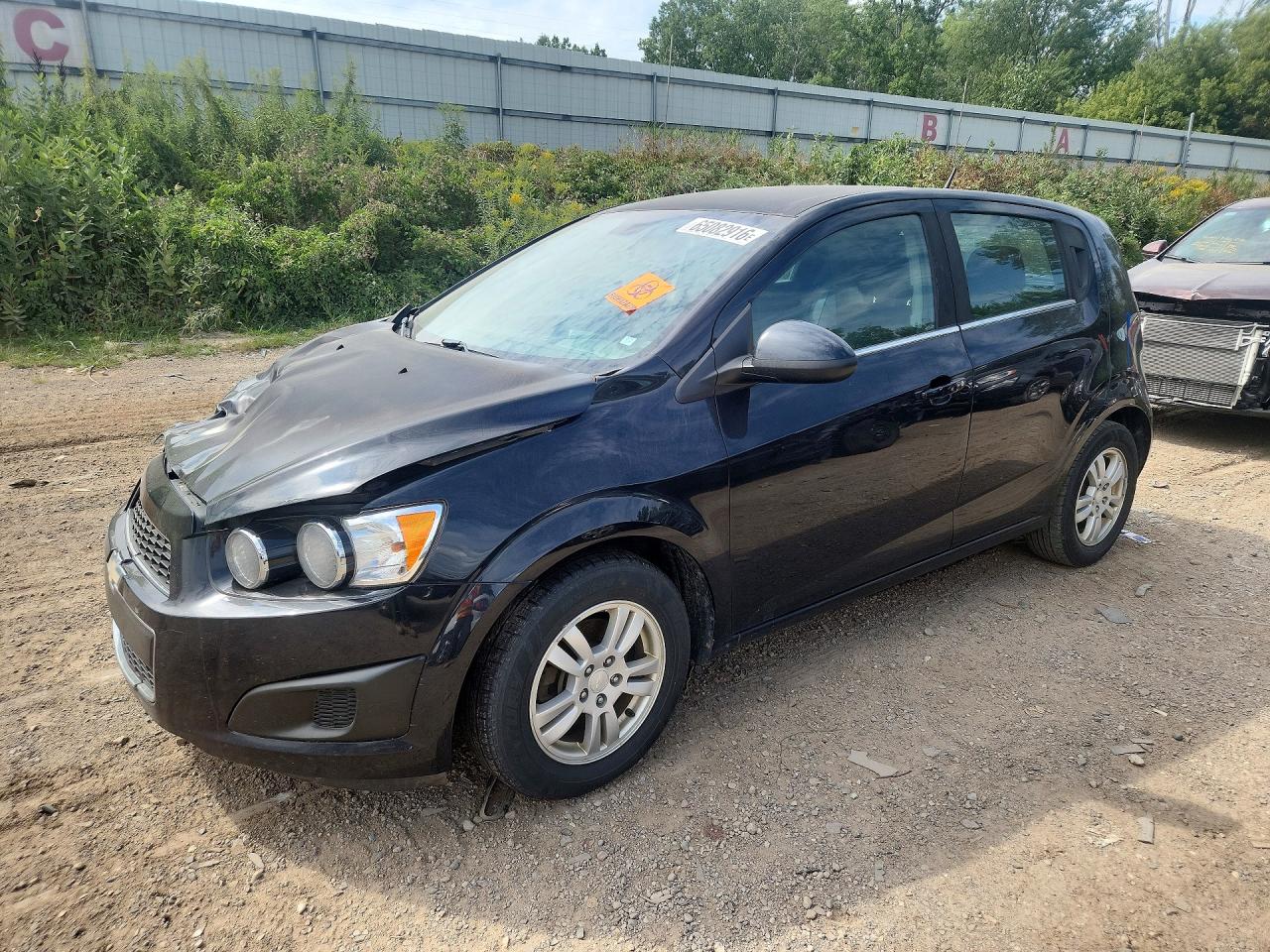 2013 Chevrolet Sonic Lt Black vin: 1G1JC6SH1D4180923