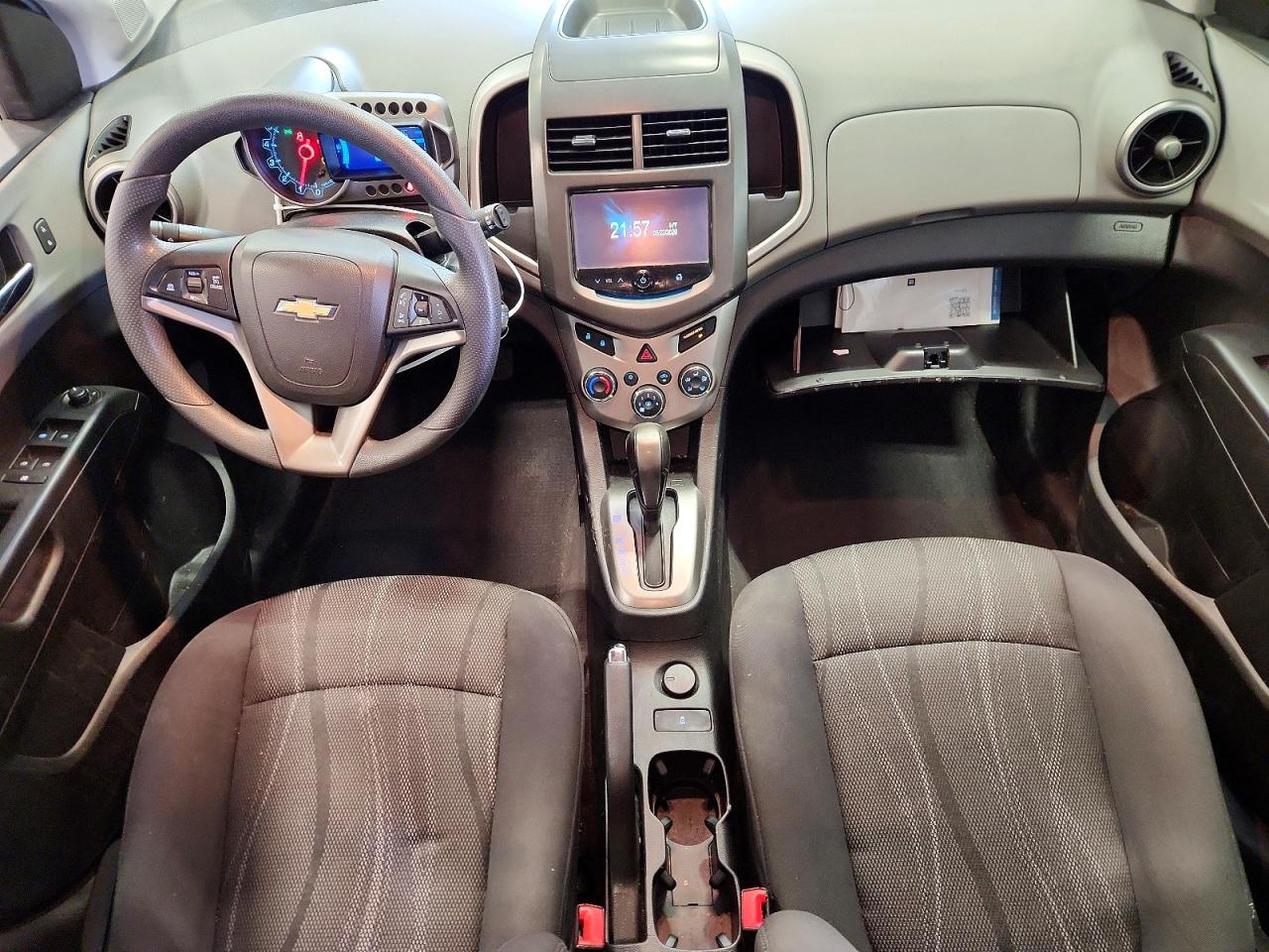 2014 Chevrolet Sonic Lt White vin: 1G1JC6SH1E4233296