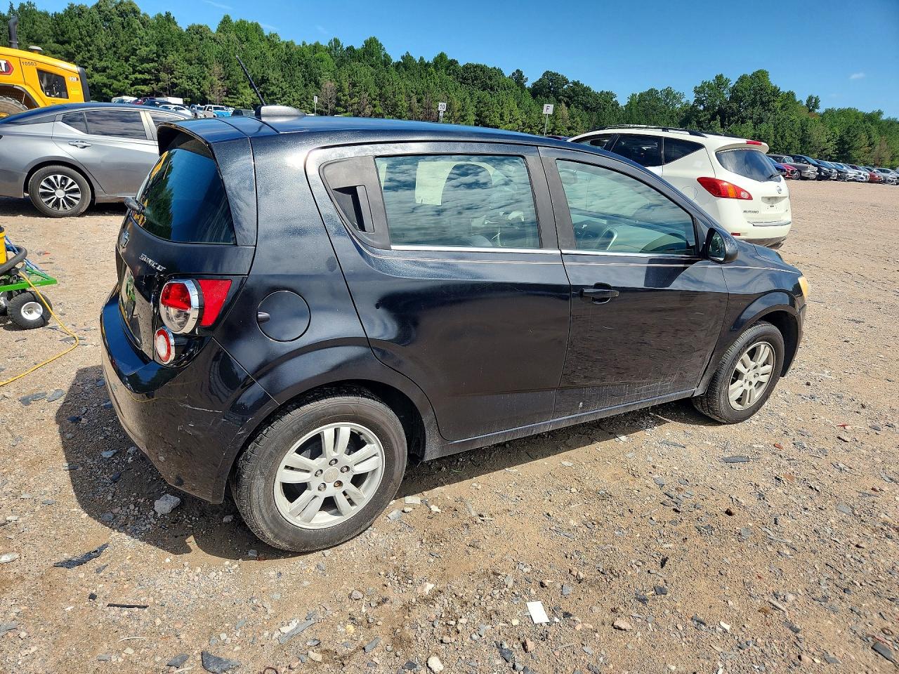 2015 Chevrolet Sonic Lt Black vin: 1G1JC6SH1F4114987