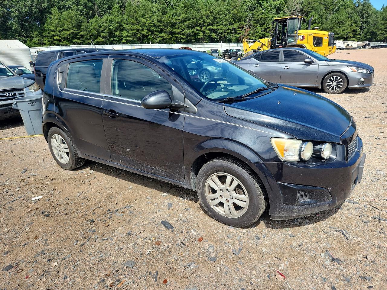 2015 Chevrolet Sonic Lt Black vin: 1G1JC6SH1F4114987