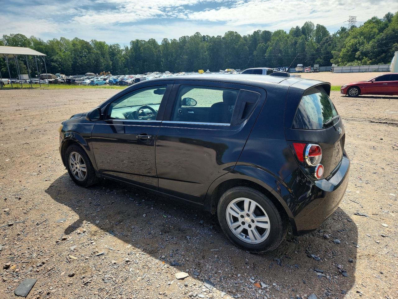 2015 Chevrolet Sonic Lt Black vin: 1G1JC6SH1F4114987