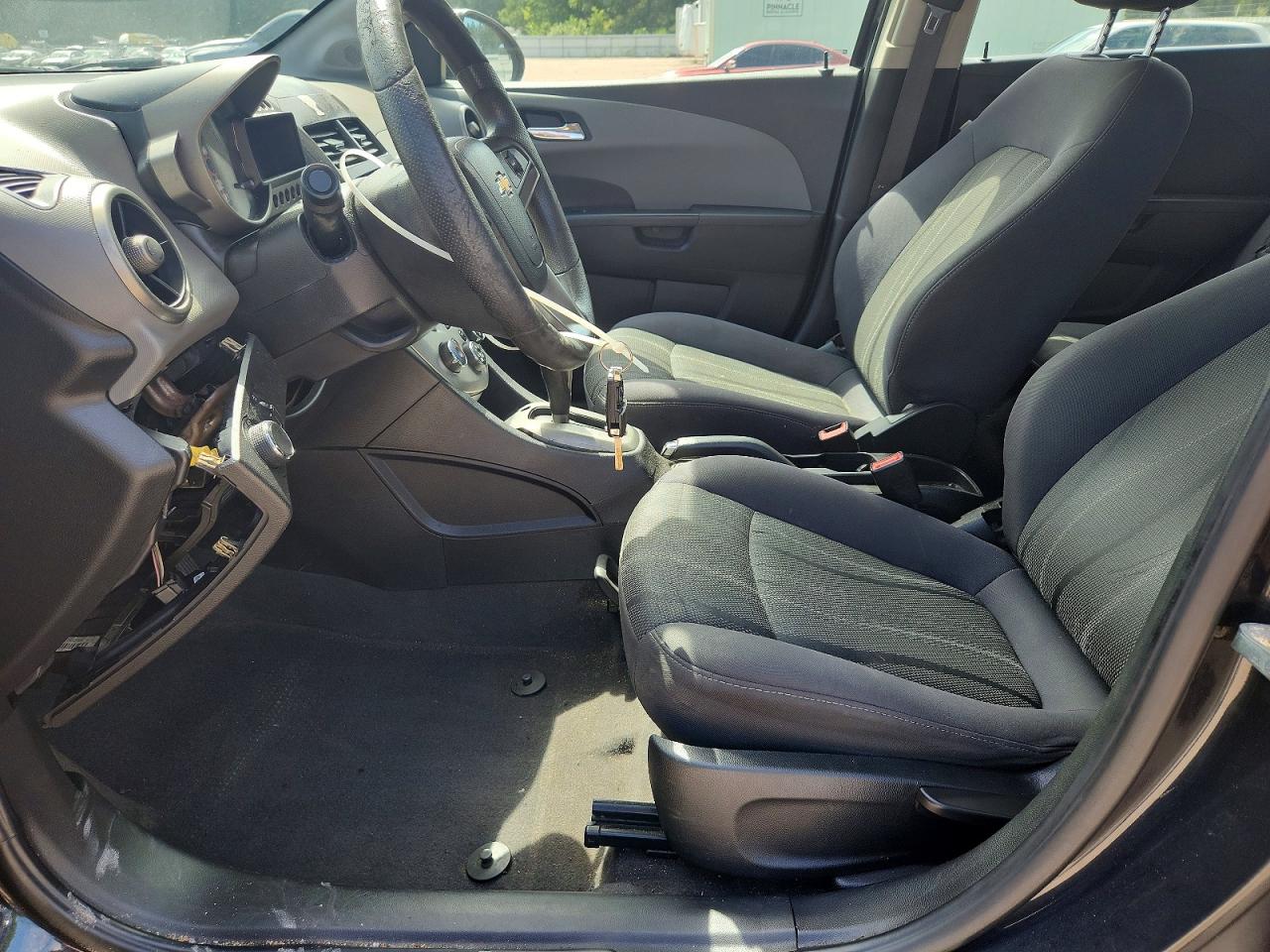 2015 Chevrolet Sonic Lt Black vin: 1G1JC6SH1F4114987