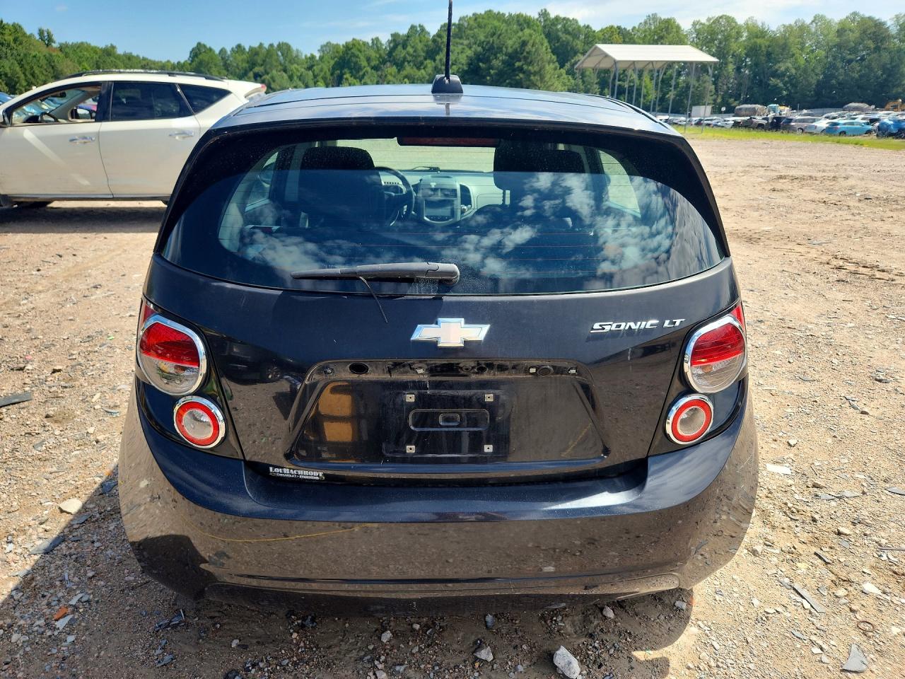 2015 Chevrolet Sonic Lt Black vin: 1G1JC6SH1F4114987
