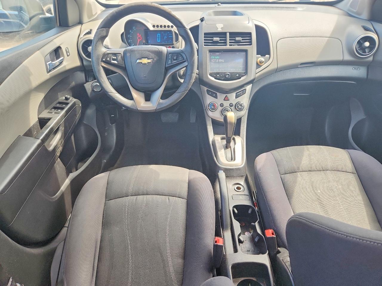 2015 Chevrolet Sonic Lt Black vin: 1G1JC6SH1F4114987