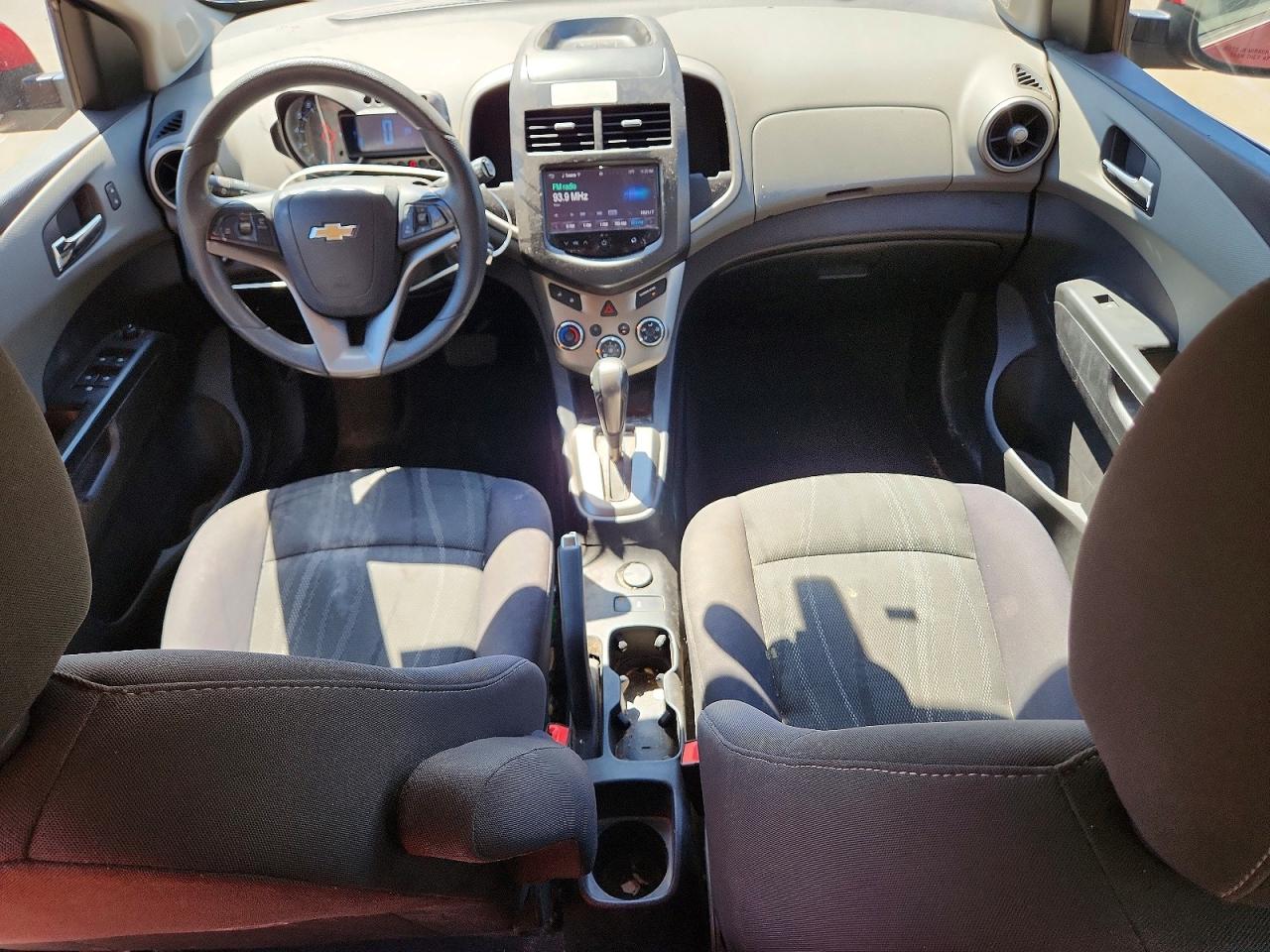 2015 Chevrolet Sonic Lt Red vin: 1G1JC6SH1F4127321