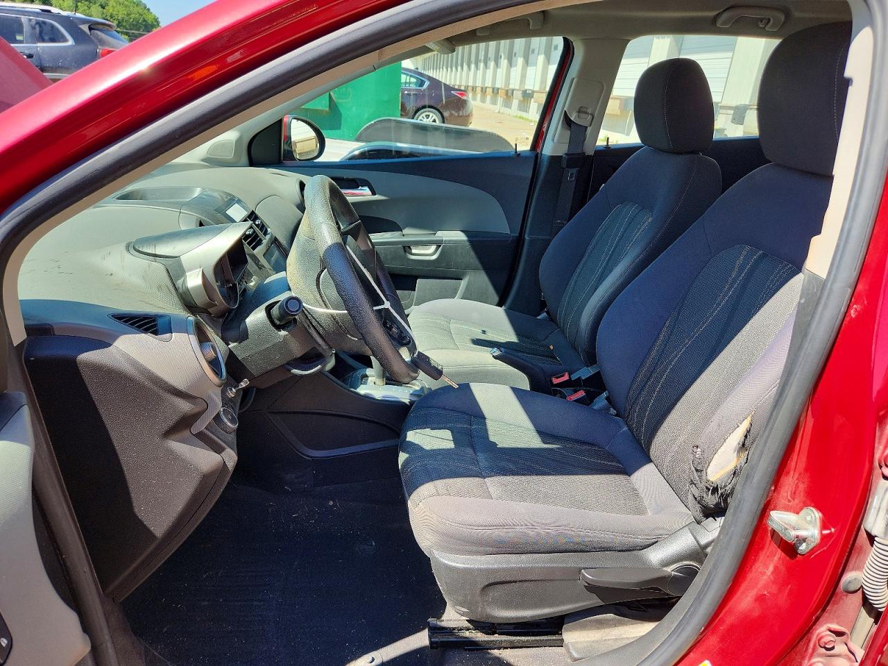2015 Chevrolet Sonic Lt Red vin: 1G1JC6SH1F4127321