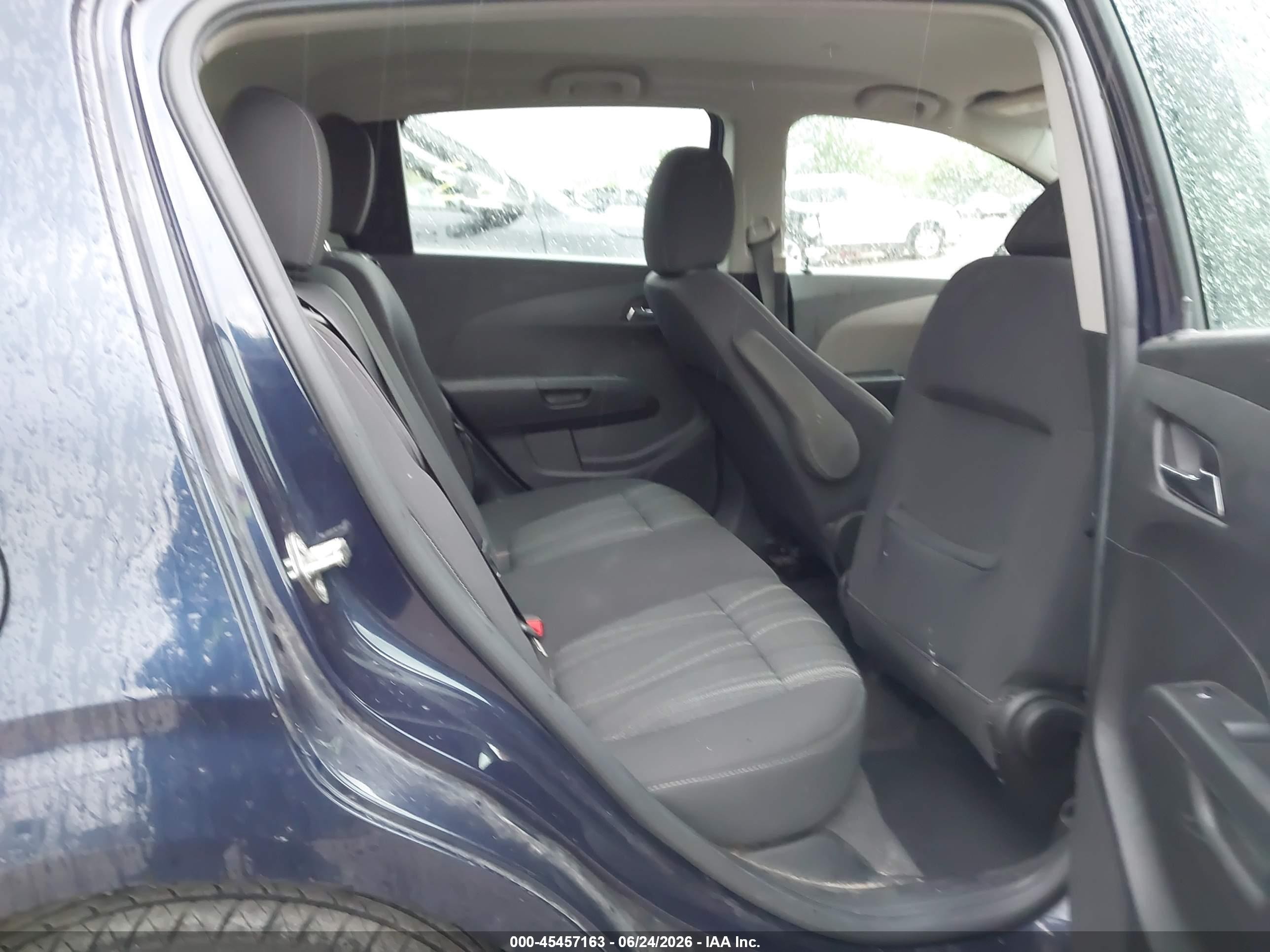 2015 Chevrolet Sonic Lt Auto Blue vin: 1G1JC6SH1F4163784