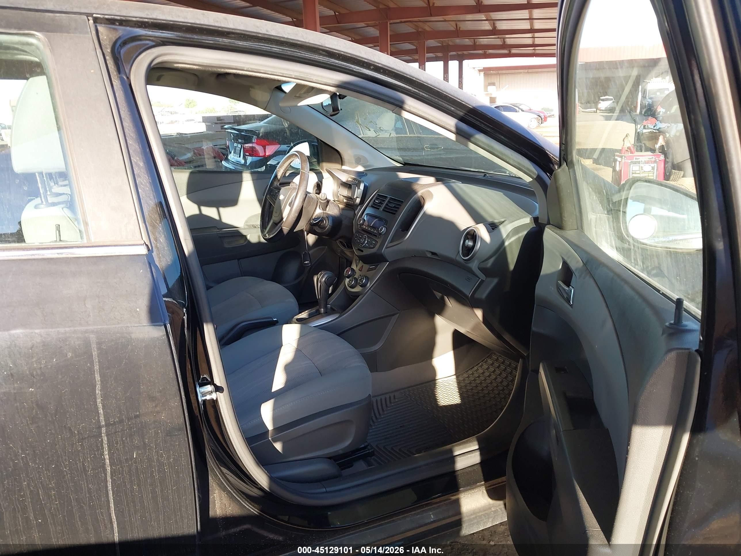 2012 Chevrolet Sonic 2lt Black vin: 1G1JC6SH2C4156953