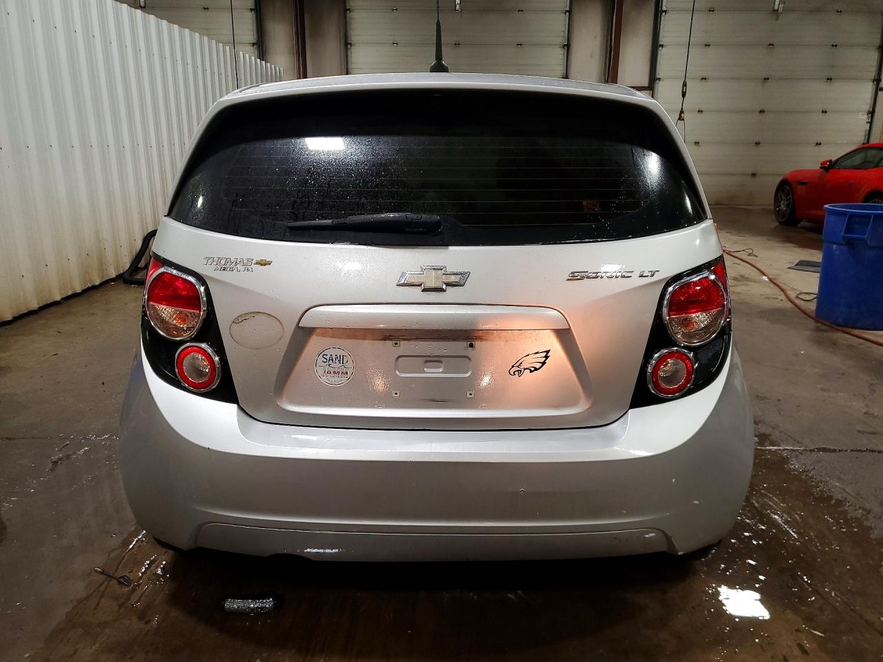 2014 Chevrolet Sonic Lt Серебряный vin: 1G1JC6SH2E4143476