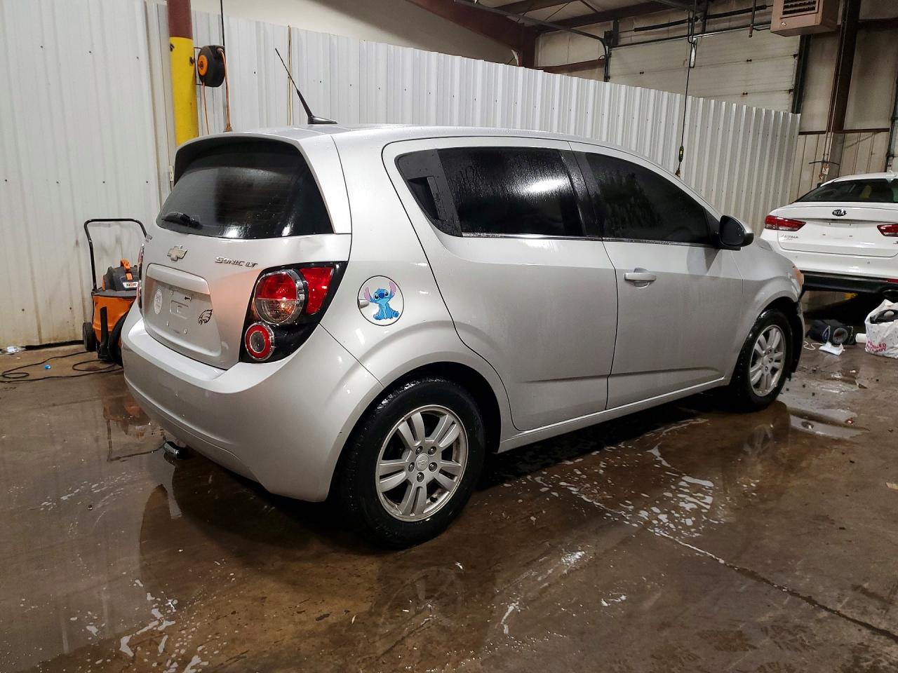 2014 Chevrolet Sonic Lt Серебряный vin: 1G1JC6SH2E4143476