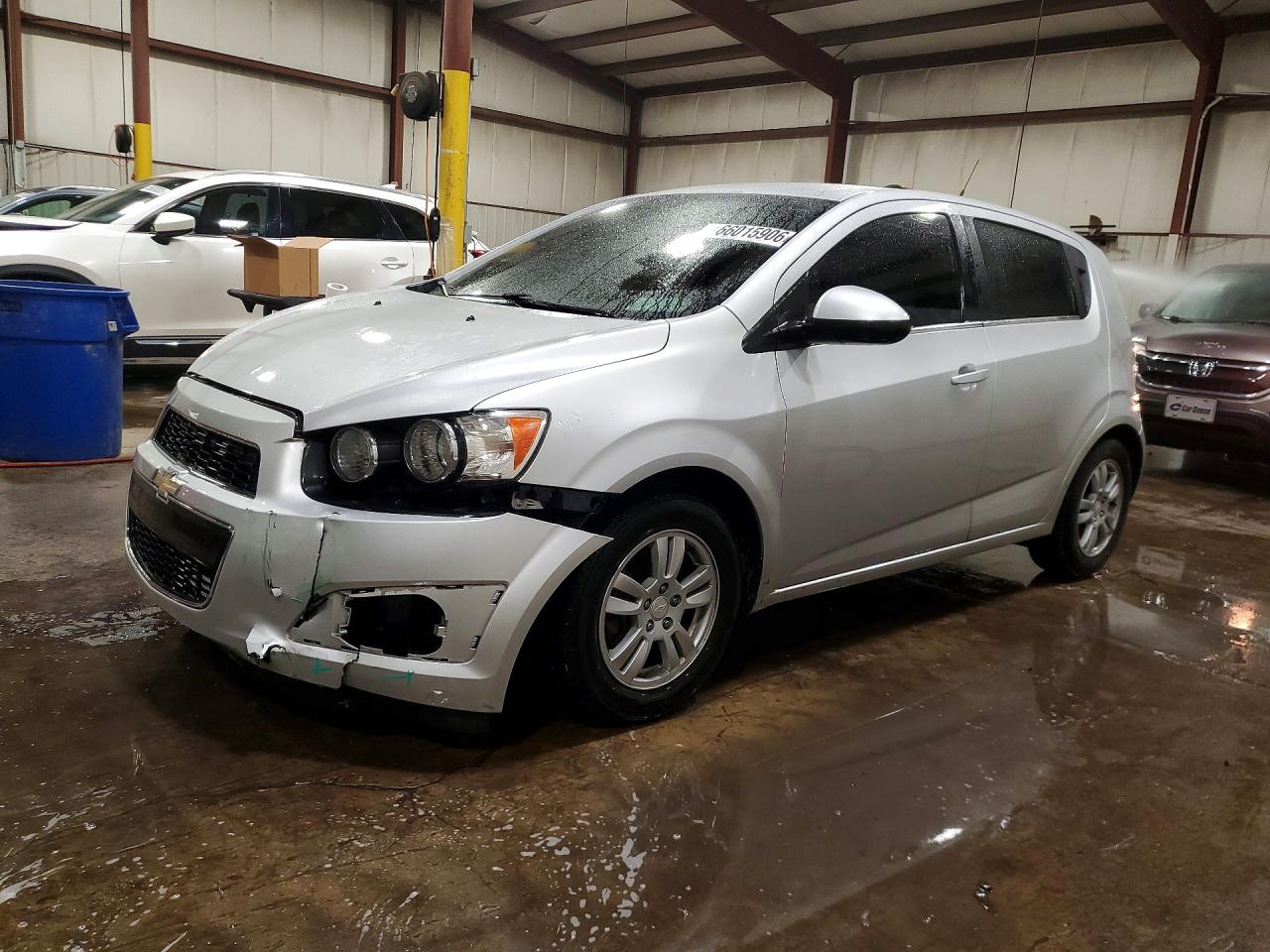 2014 Chevrolet Sonic Lt Серебряный vin: 1G1JC6SH2E4143476