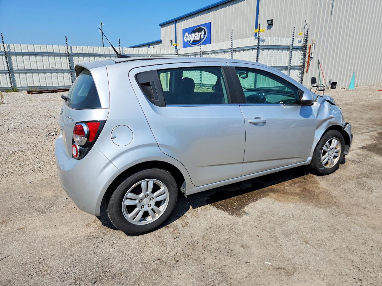 2014 Chevrolet Sonic Lt Silver vin: 1G1JC6SH2E4223053