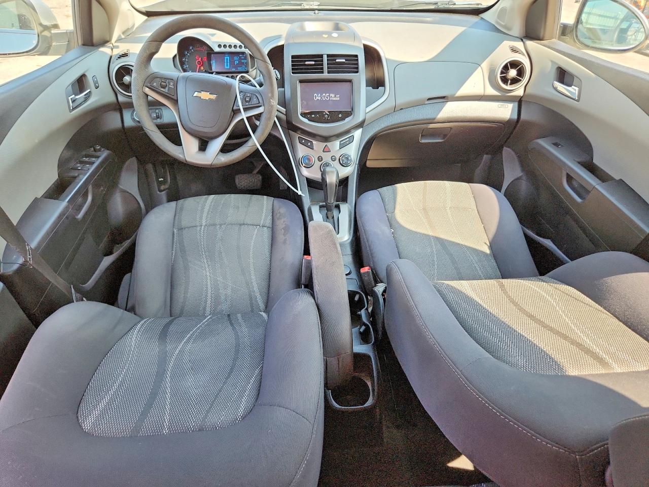 2014 Chevrolet Sonic Lt Silver vin: 1G1JC6SH2E4223053
