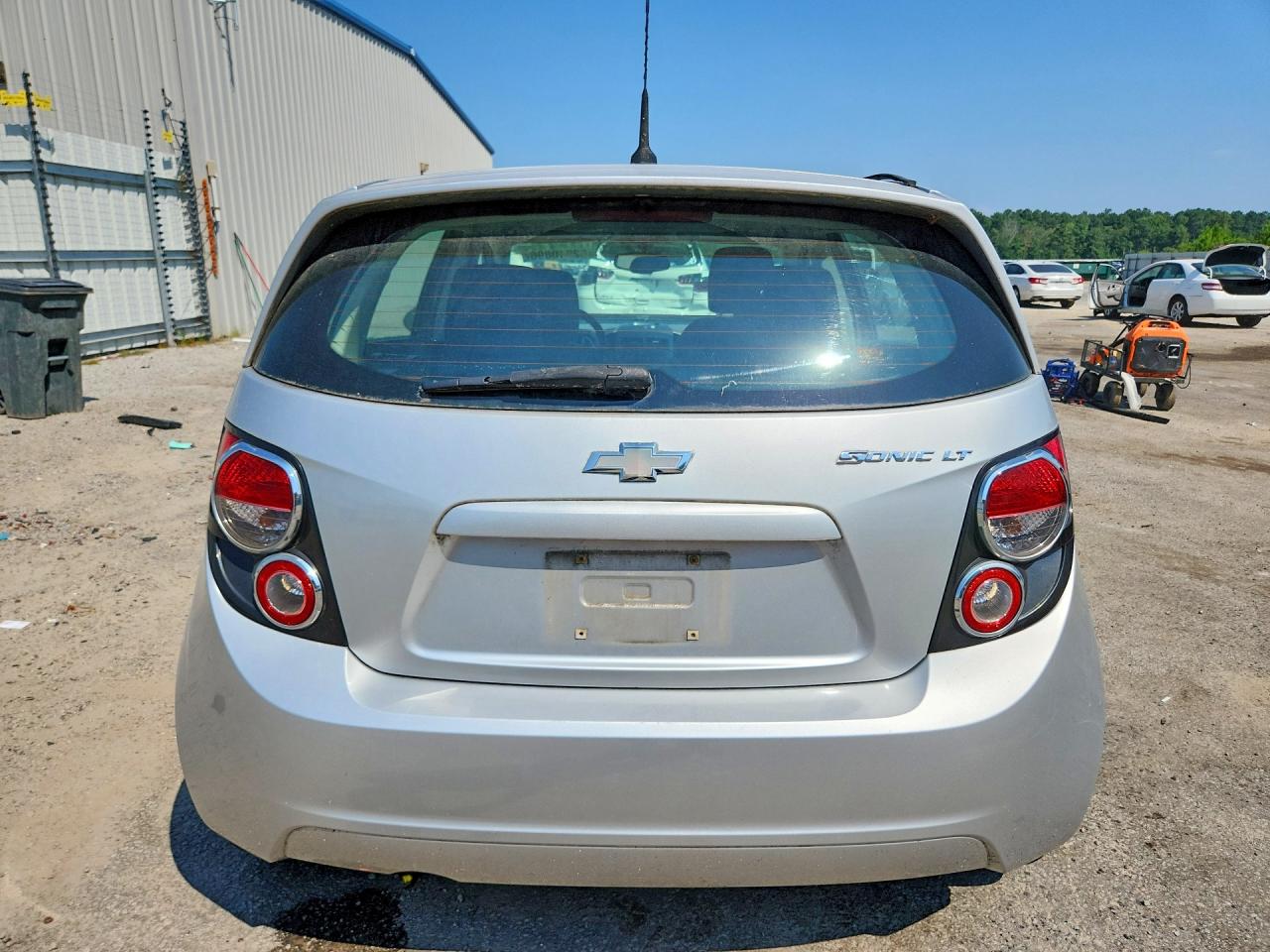 2014 Chevrolet Sonic Lt Silver vin: 1G1JC6SH2E4223053