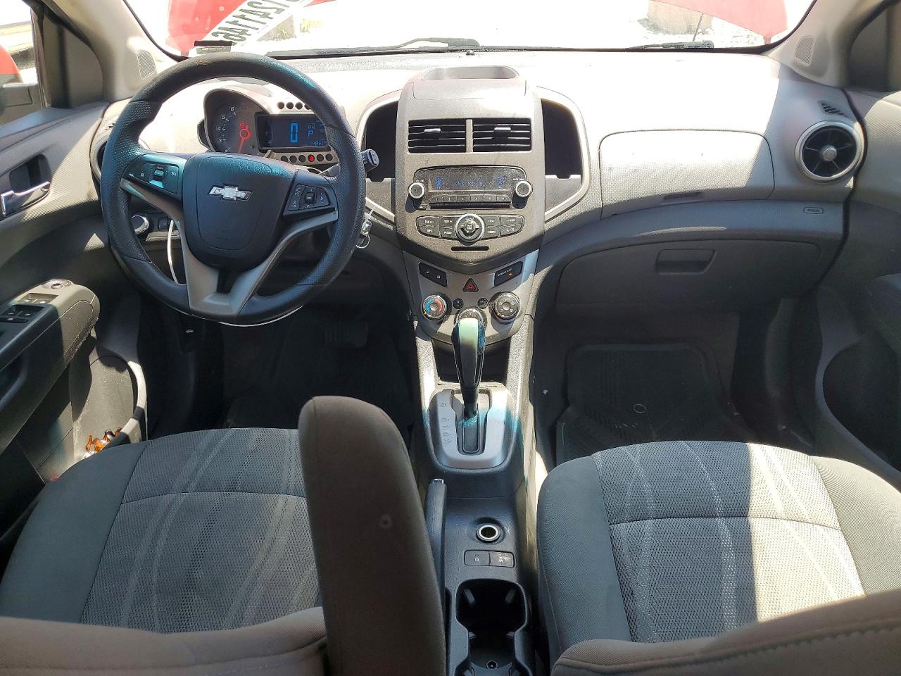2012 Chevrolet Sonic Lt Red vin: 1G1JC6SH3C4107082