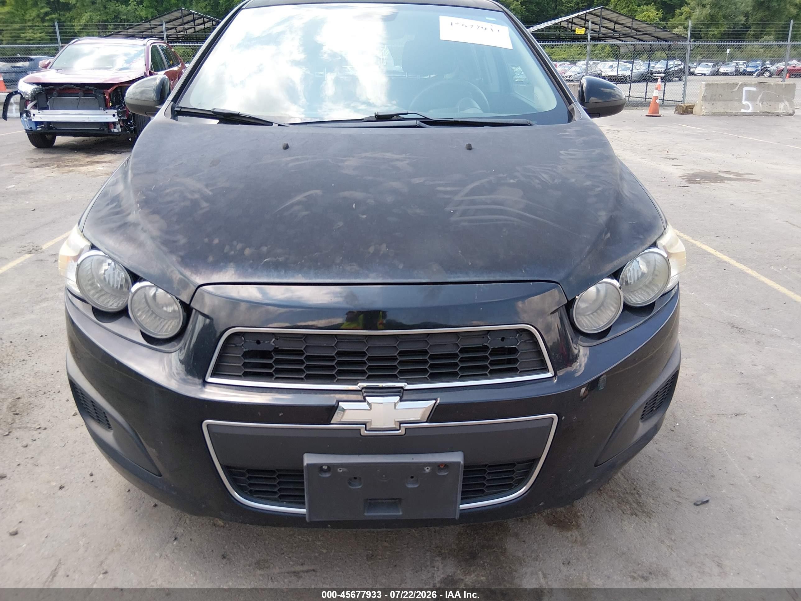 2012 Chevrolet Sonic 2lt Black vin: 1G1JC6SH3C4137084