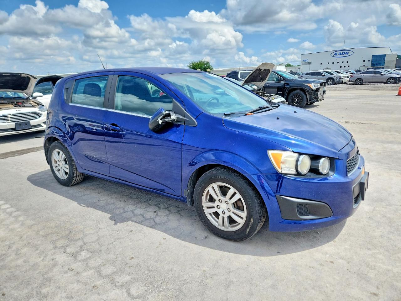 2013 Chevrolet Sonic Lt Blue vin: 1G1JC6SH3D4109240
