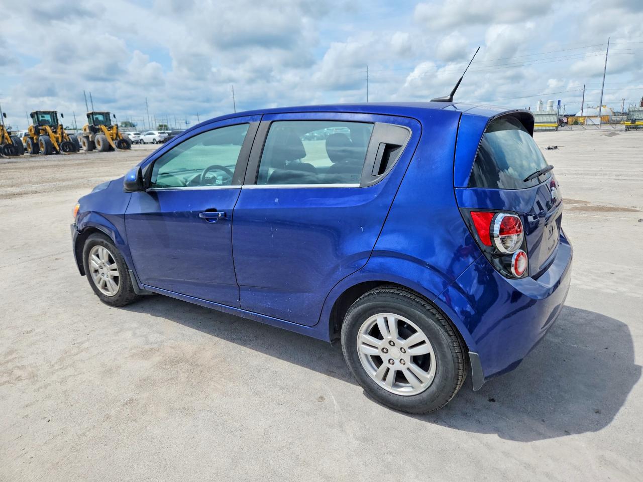 2013 Chevrolet Sonic Lt Blue vin: 1G1JC6SH3D4109240