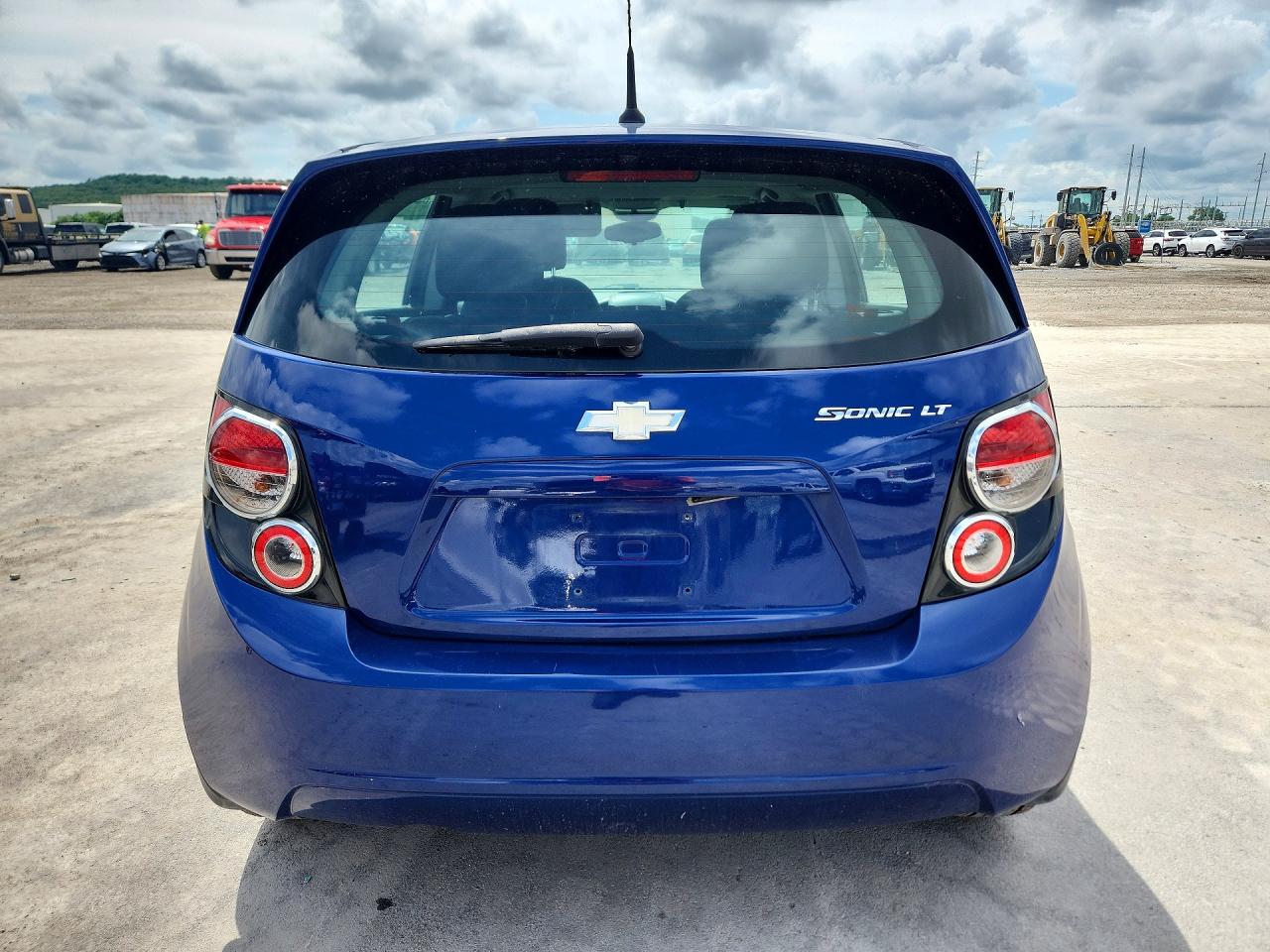 2013 Chevrolet Sonic Lt Blue vin: 1G1JC6SH3D4109240