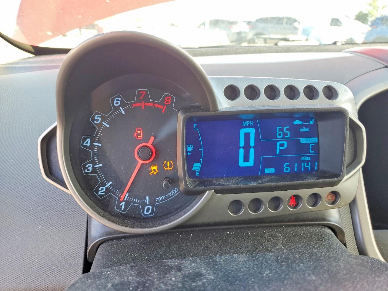 2013 Chevrolet Sonic Lt Red vin: 1G1JC6SH3D4159216