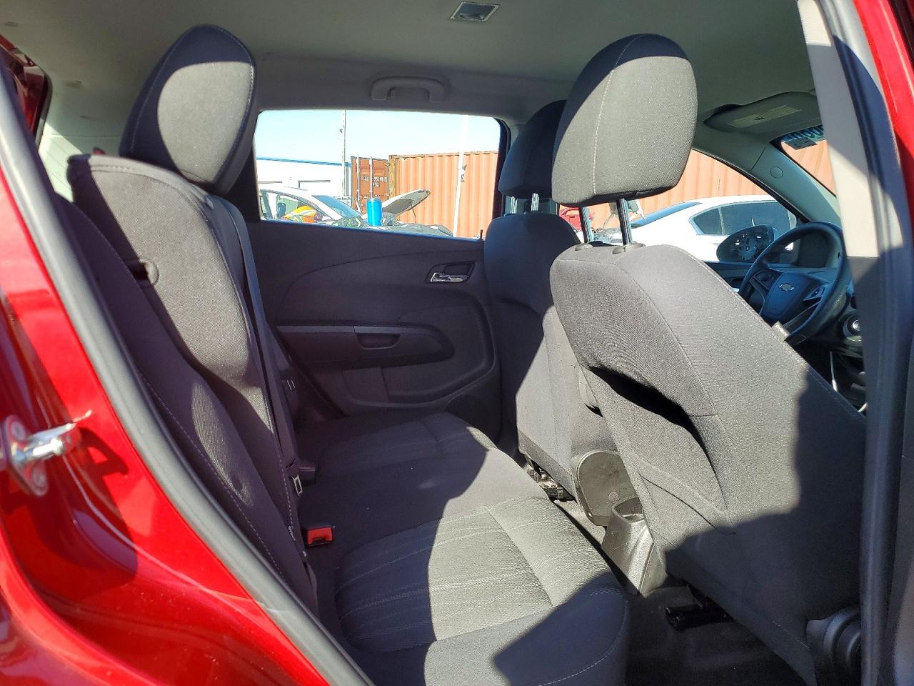 2013 Chevrolet Sonic Lt Red vin: 1G1JC6SH3D4159216