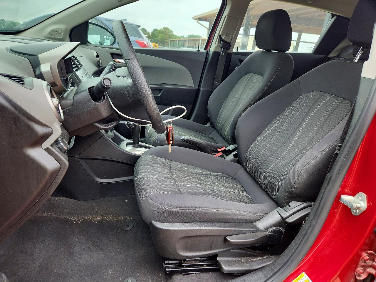 2014 Chevrolet Sonic Lt Red vin: 1G1JC6SH3E4229945
