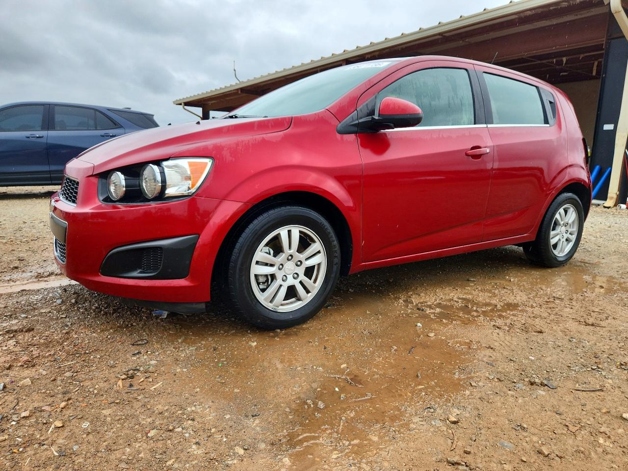 2014 Chevrolet Sonic Lt Red vin: 1G1JC6SH3E4229945