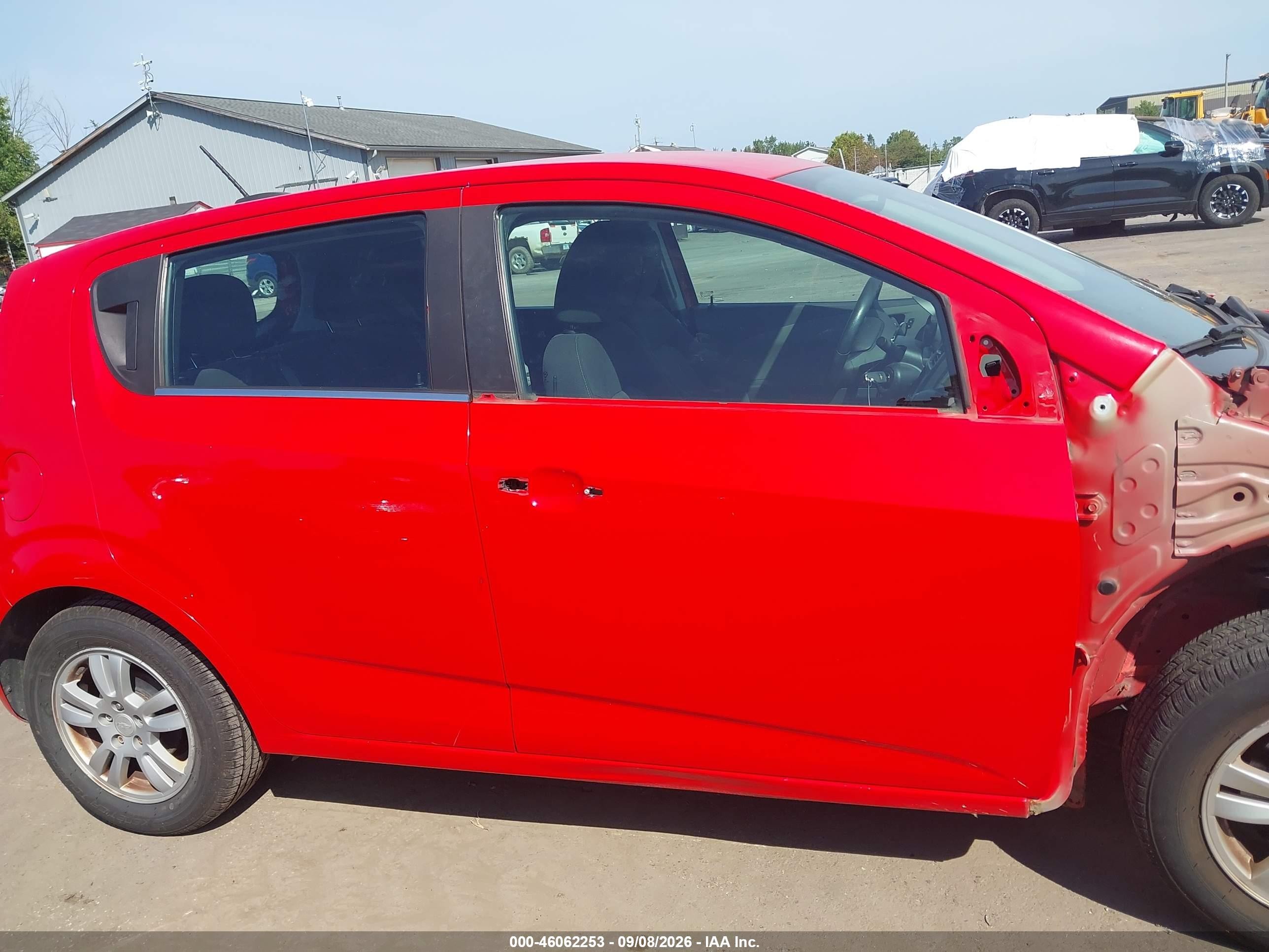 2015 Chevrolet Sonic Lt Auto Красный vin: 1G1JC6SH3F4102954