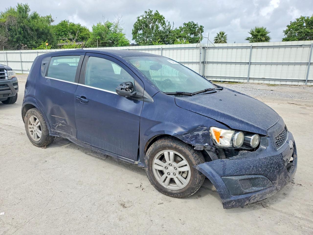 2015 Chevrolet Sonic Lt Blue vin: 1G1JC6SH3F4115462