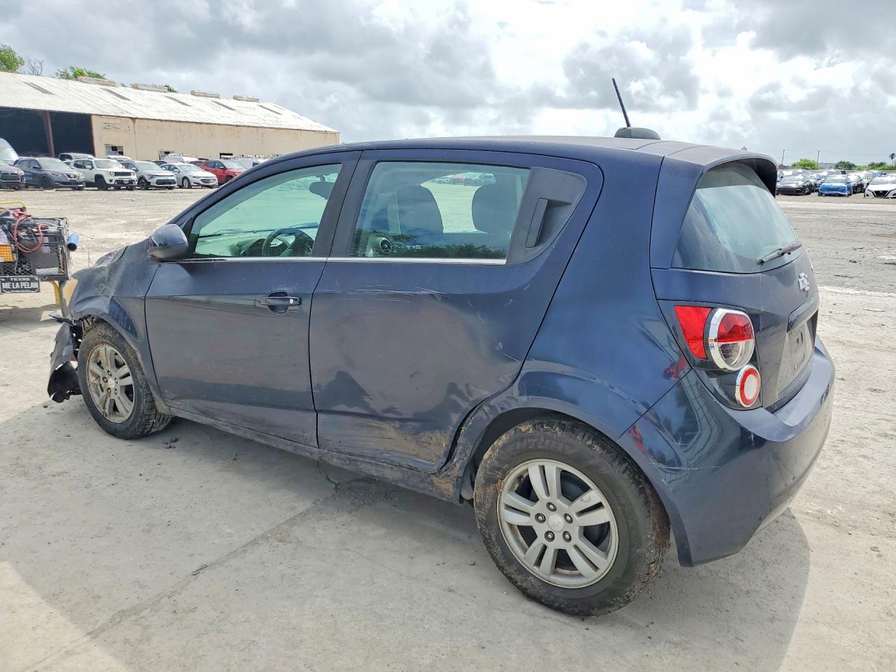 2015 Chevrolet Sonic Lt Blue vin: 1G1JC6SH3F4115462