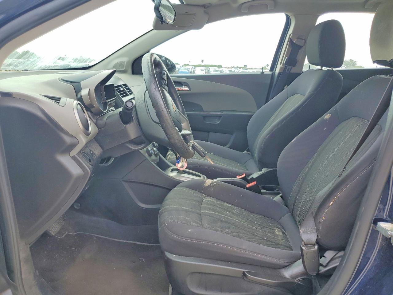 2015 Chevrolet Sonic Lt Blue vin: 1G1JC6SH3F4115462