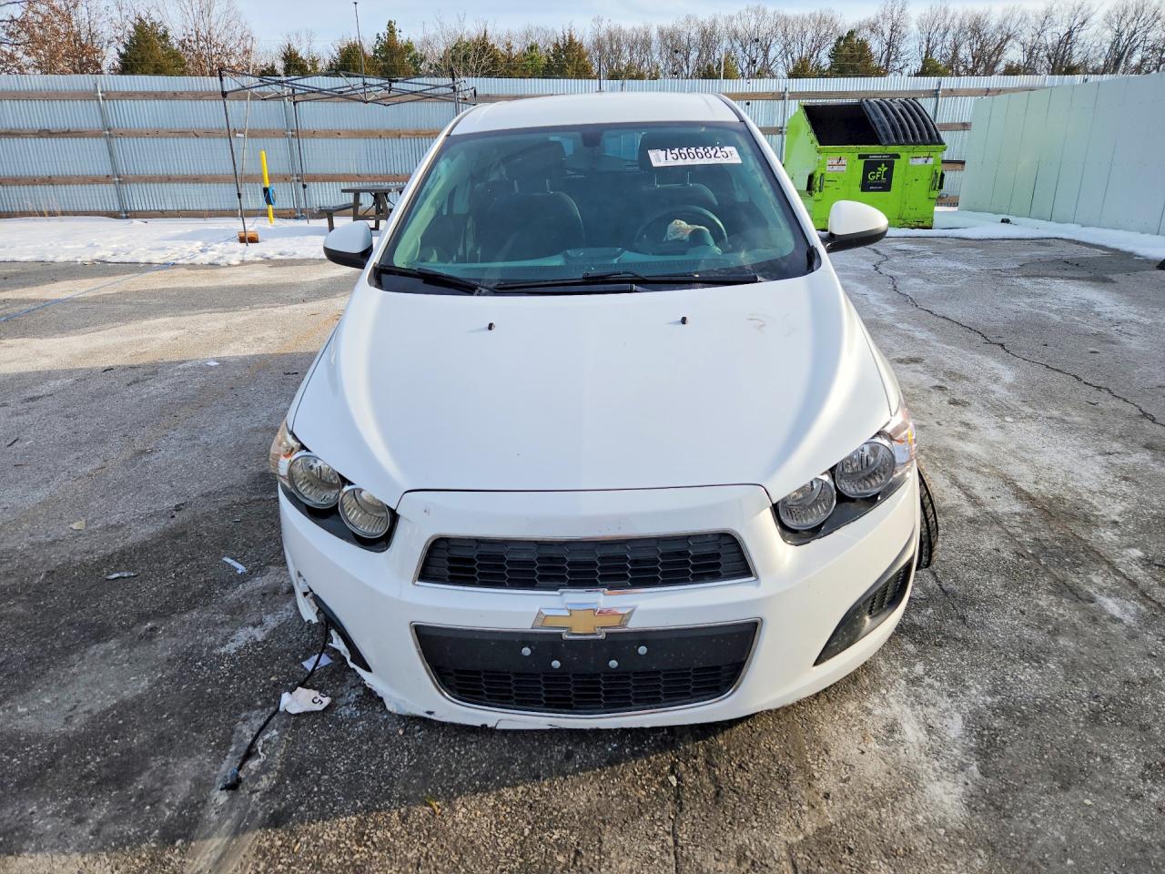 2015 Chevrolet Sonic Lt White vin: 1G1JC6SH3F4176665