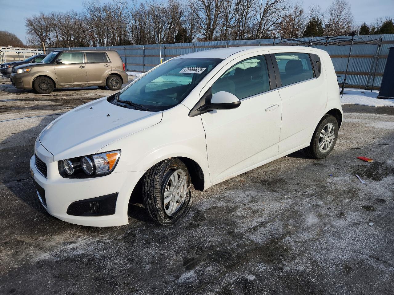 2015 Chevrolet Sonic Lt White vin: 1G1JC6SH3F4176665