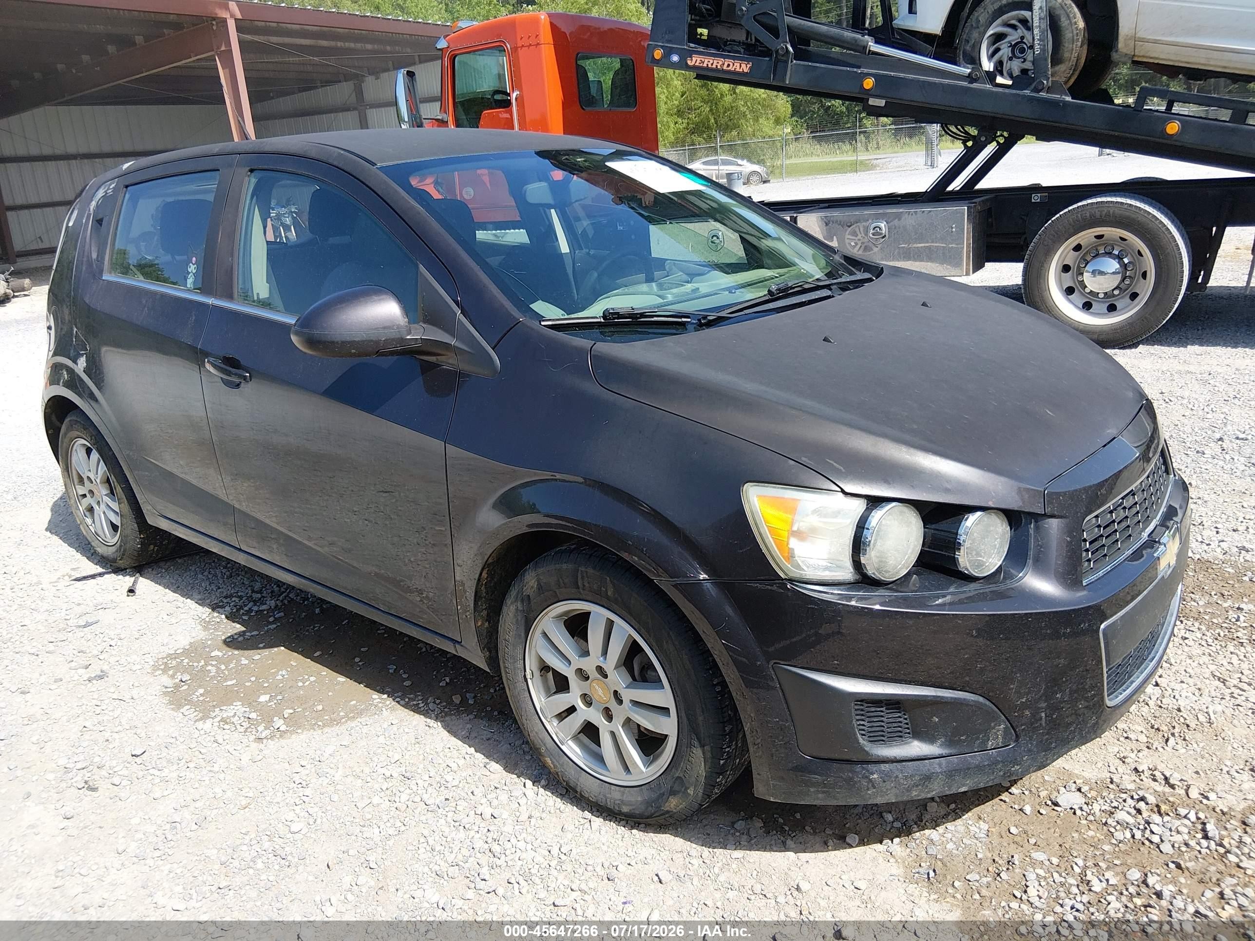 2014 Chevrolet Sonic Lt Auto Brown vin: 1G1JC6SH4E4234734