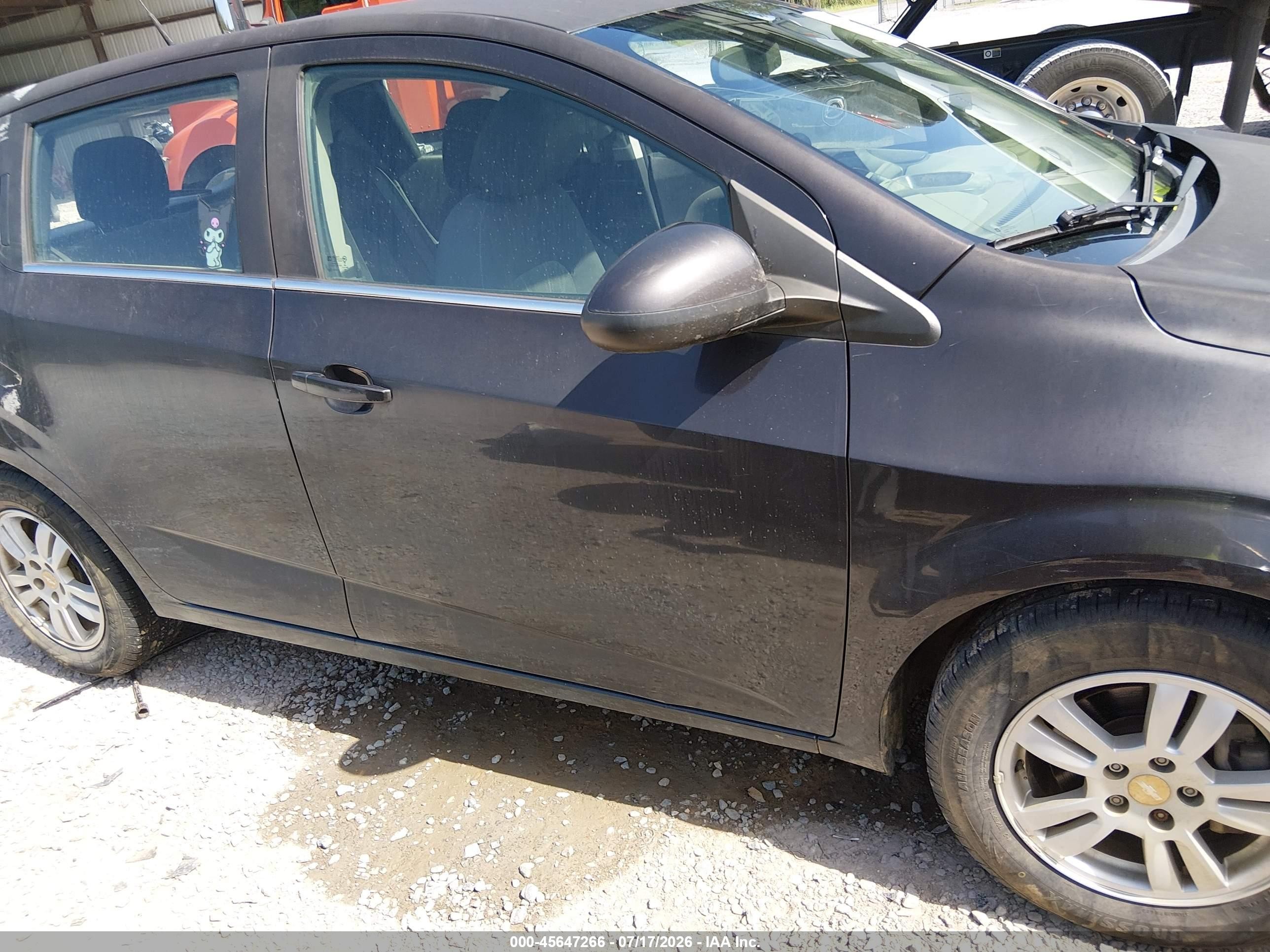2014 Chevrolet Sonic Lt Auto Brown vin: 1G1JC6SH4E4234734