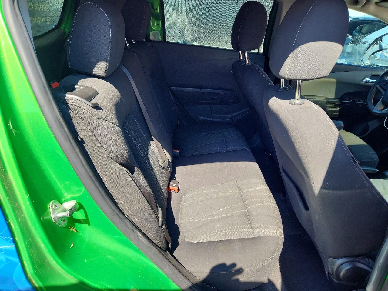 2014 Chevrolet Sonic Lt Green vin: 1G1JC6SH4E4236113